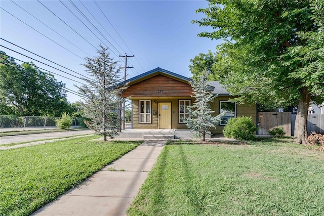 1800 NW 38th St, Oklahoma City, OK 73118 - view of front of home with covered porch
