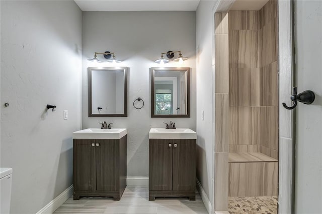 1800 NW 38th St, Oklahoma City, OK 73118 - bathroom with vanity and a shower