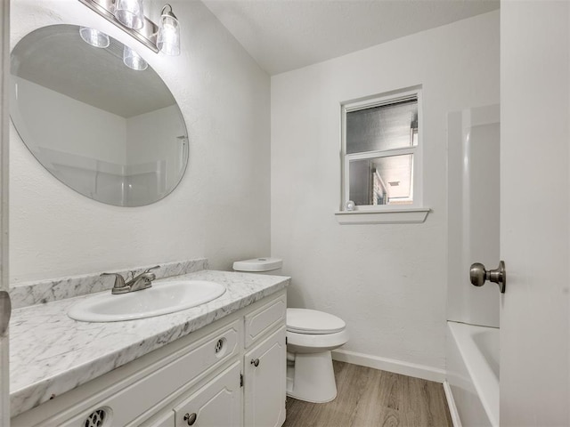 3044 S Madole Blvd, Oklahoma City, OK 73159 - full bathroom with wood finished floors and vanity