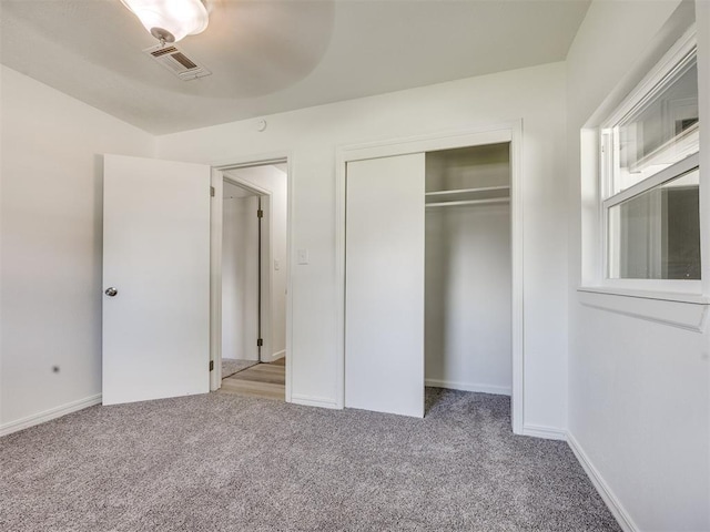 3044 S Madole Blvd, Oklahoma City, OK 73159 - unfurnished bedroom featuring carpet flooring and a closet