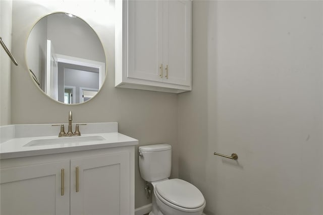 10617 Little Sallisaw Creek Dr, Yukon, OK 73099 - bathroom featuring vanity and toilet
