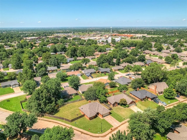 400 Ryan Way, Edmond, OK 73003 - aerial perspective of suburban area