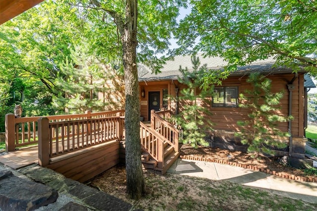 39 E Shore Dr, Arcadia, OK 73007 - view of deck