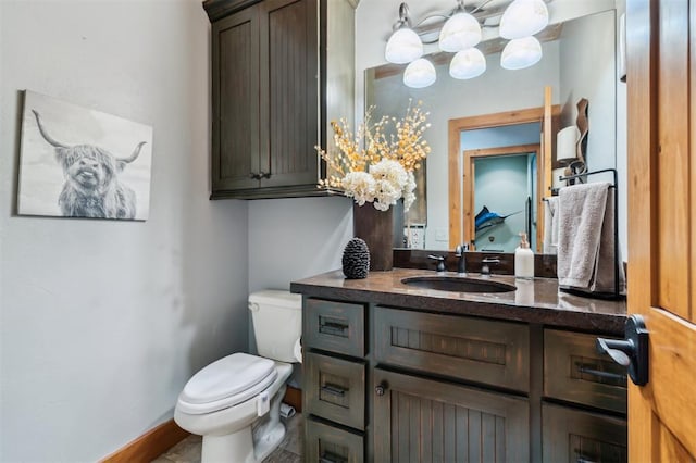 39 E Shore Dr, Arcadia, OK 73007 - half bath featuring toilet and vanity