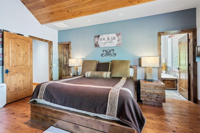 39 E Shore Dr, Arcadia, OK 73007 - bedroom featuring wood finished floors
