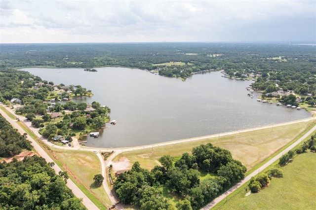 39 E Shore Dr, Arcadia, OK 73007 - bird's eye view of a nearby body of water