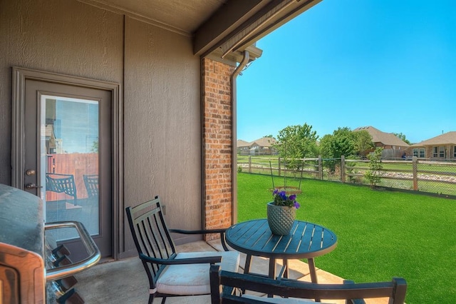 3760 Black Mesa Rd, Norman, OK 73071 - view of patio / terrace