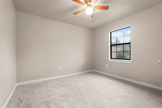 1361 Chestnut Dr, Oklahoma City, OK 73119 - empty room featuring carpet and a ceiling fan