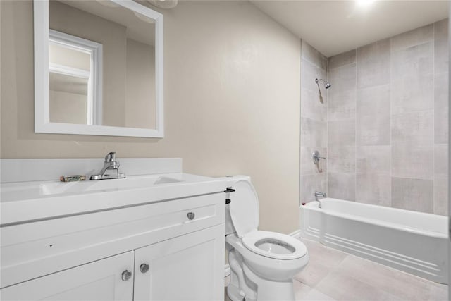 1361 Chestnut Dr, Oklahoma City, OK 73119 - full bathroom with bathing tub / shower combination and vanity