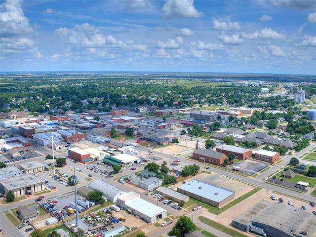 610 N Choctaw Ave, El Reno, OK 73036 - drone / aerial view