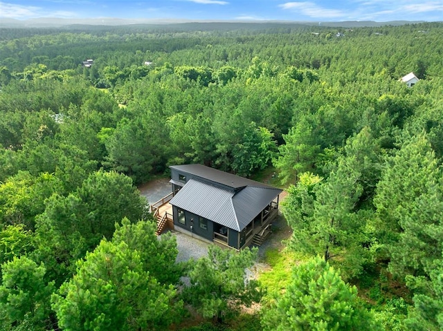 105 S Spruce Trl, Broken Bow, OK 74728 - view of subject property featuring a forest