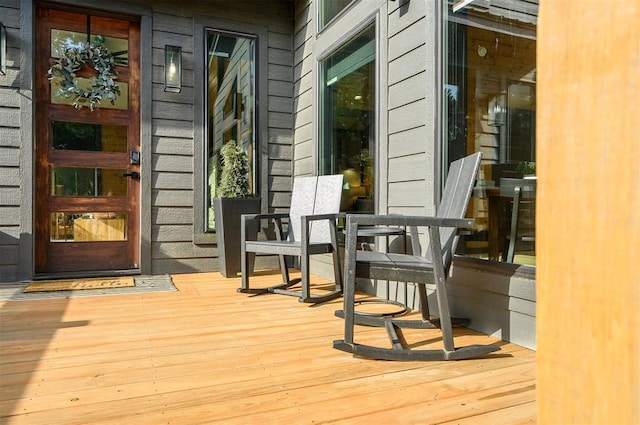 105 S Spruce Trl, Broken Bow, OK 74728 - view of deck