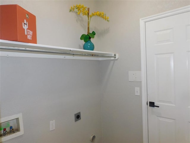 6036 SE 66th St, Oklahoma City, OK 73135 - washroom with hookup for an electric dryer and washer hookup