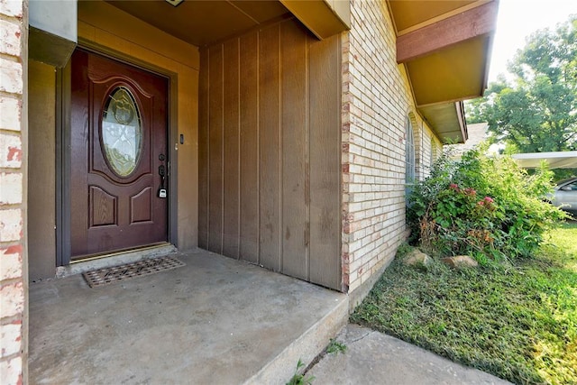 1021 SW 1st St, Moore, OK 73160 - view of exterior entry with brick siding