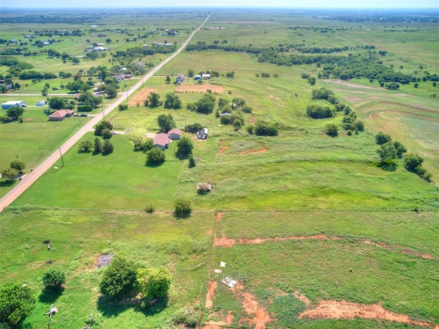 2618 NW Apache Rd, Piedmont, OK 73078 - aerial view of sparsely populated area with agricultural land