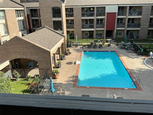 600 NW 4th St Unit 305N, Oklahoma City, OK 73102 - community pool featuring a patio