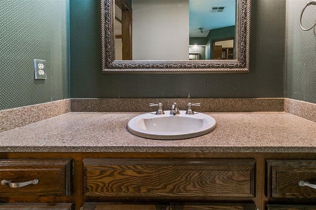 10201 Mantle Ct, Oklahoma City, OK 73162 - bathroom with vanity