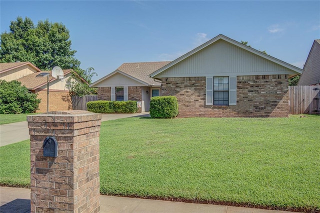2109 Shamrock Dr, Edmond, OK 73003 - ranch-style home with brick siding