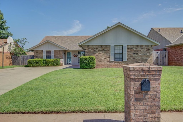 2109 Shamrock Dr, Edmond, OK 73003 - ranch-style house with brick siding
