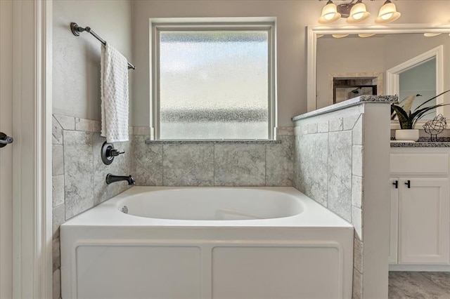 18608 Summer Grove Ave, Edmond, OK 73012 - full bath with a bath and vanity