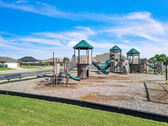 18608 Summer Grove Ave, Edmond, OK 73012 - view of communal playground