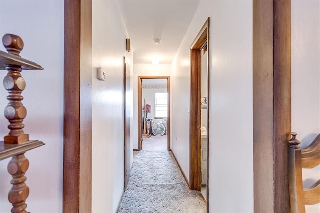 616 Kingston Dr, Yukon, OK 73099 - hall featuring light carpet