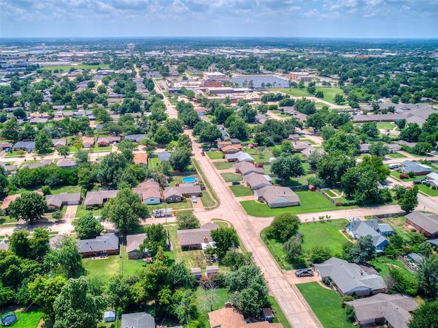 3000 Beverly Dr, Edmond, OK 73013 - aerial overview of property's location featuring nearby suburban area