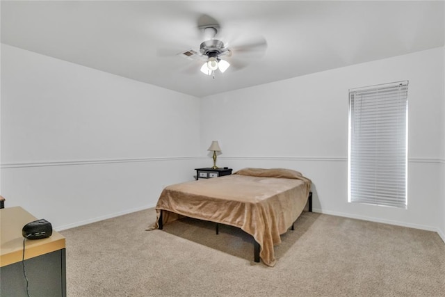 1045 Belmont Pl, Yukon, OK 73099 - bedroom featuring carpet floors and a ceiling fan