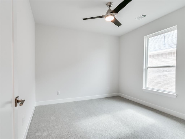 201 Pont Neuf Ct, Edmond, OK 73034 - empty room with carpet flooring and a ceiling fan
