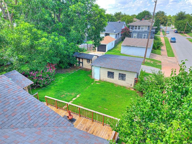 701 NW 21st St, Oklahoma City, OK 73103 - aerial perspective of suburban area