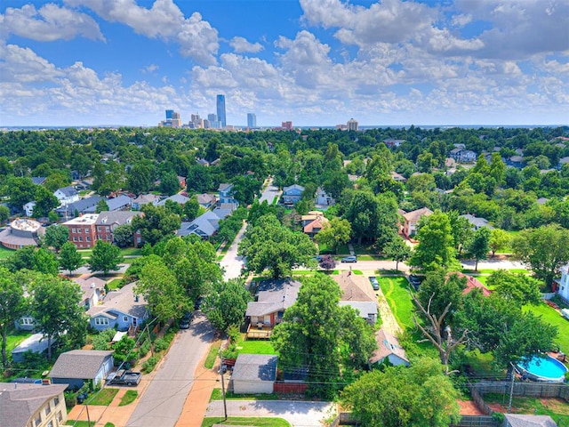 701 NW 21st St, Oklahoma City, OK 73103 - aerial perspective of suburban area