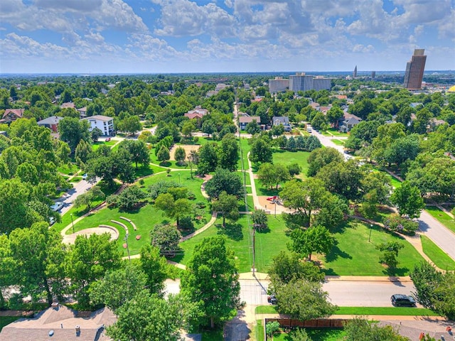 701 NW 21st St, Oklahoma City, OK 73103 - drone / aerial view of a tree filled landscape