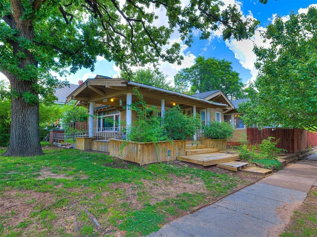 701 NW 21st St, Oklahoma City, OK 73103 - rear view of house