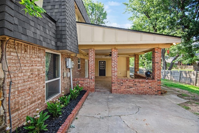 11904 Somerville Dr, Yukon, OK 73099 - view of patio