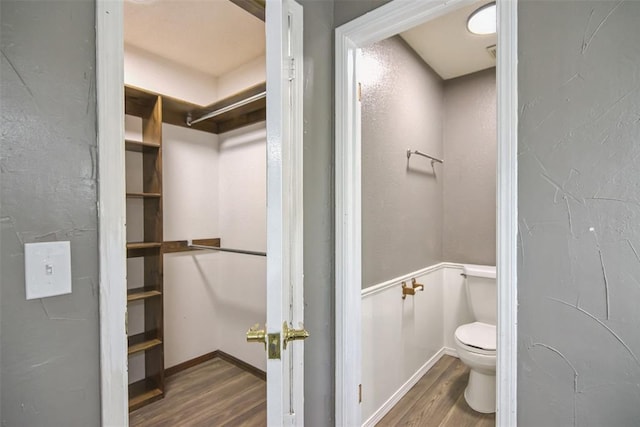 11904 Somerville Dr, Yukon, OK 73099 - bathroom featuring wood finished floors