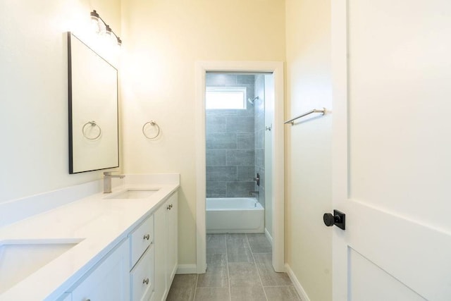 4334 White Ash Dr, Piedmont, OK 73078 - full bath featuring double vanity and shower / washtub combination