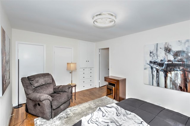 2299 Coretta Ave, Duncan, OK 73534 - bedroom with wood finished floors