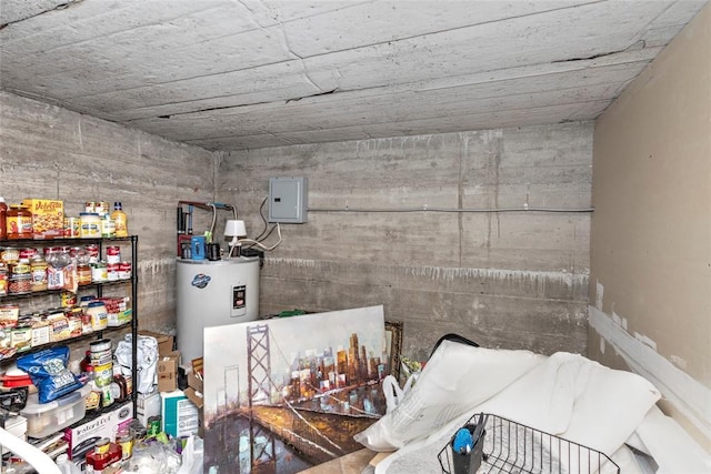 2299 Coretta Ave, Duncan, OK 73534 - miscellaneous room featuring electric water heater and electric panel