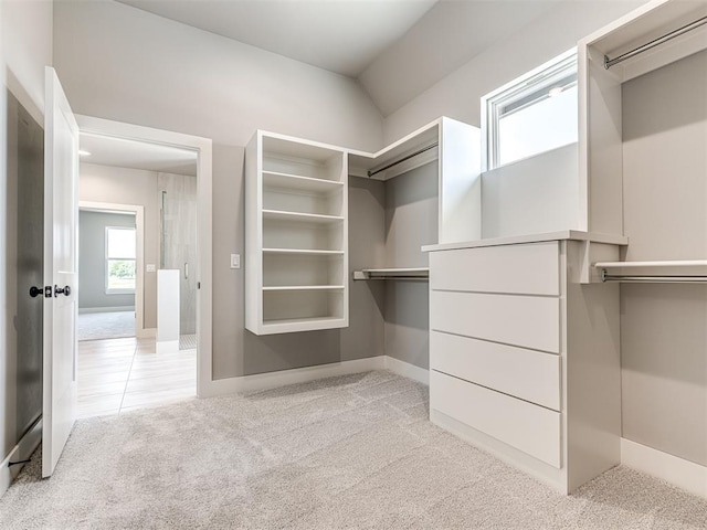 6881 Lake View Ct, Cashion, OK 73016 - walk in closet with light colored carpet