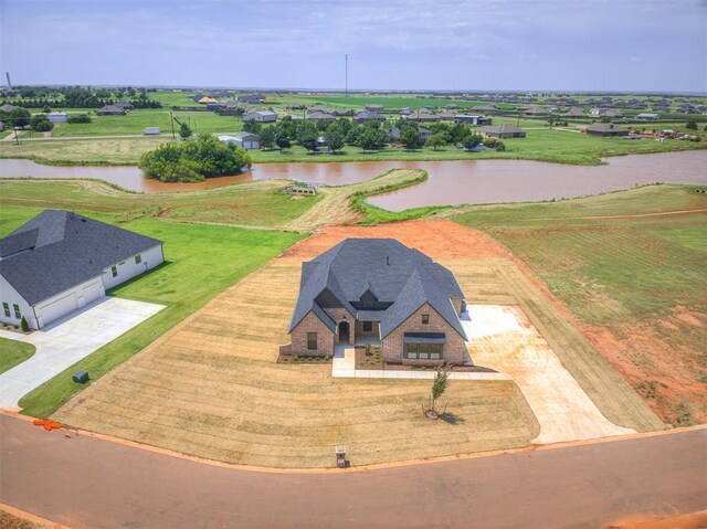 6881 Lake View Ct, Cashion, OK 73016 - view of subject property featuring a large body of water