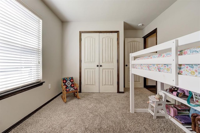 2305 Makaila Way, Yukon, OK 73099 - bedroom featuring carpet flooring and a closet