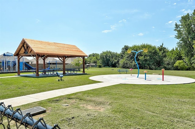 2305 Makaila Way, Yukon, OK 73099 - view of property's community featuring a gazebo