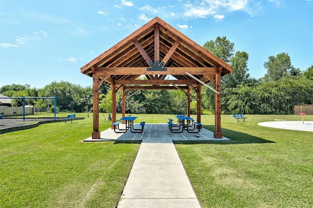 2305 Makaila Way, Yukon, OK 73099 - view of property's community featuring a gazebo