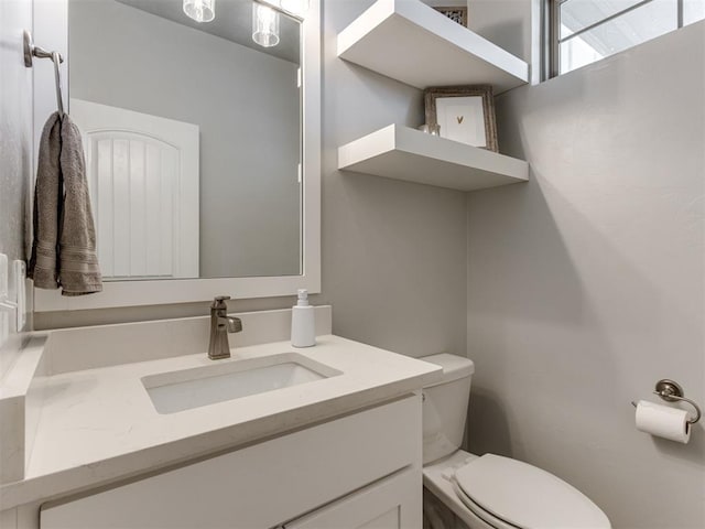 1391 Hickory Trl, Piedmont, OK 73078 - half bath featuring toilet and vanity