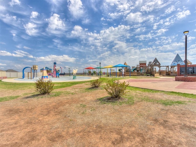 1391 Hickory Trl, Piedmont, OK 73078 - view of community jungle gym