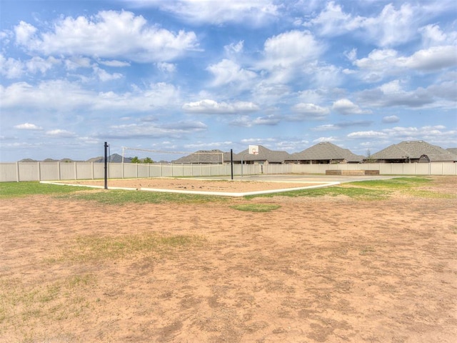 1391 Hickory Trl, Piedmont, OK 73078 - view of yard with volleyball court