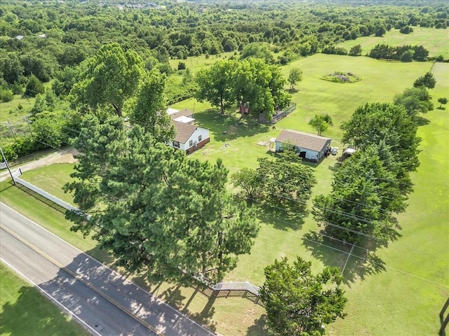 601 N Dobbs Rd, Harrah, OK 73045 - bird's eye view