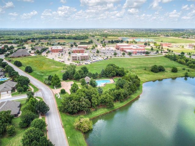 2009 Pembroke Ln, Edmond, OK 73003 - aerial view of property's location with a nearby body of water