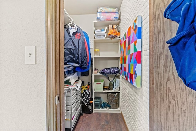 5097 County St Unit 2580, Hinton, OK 73047 - spacious closet with wood finished floors