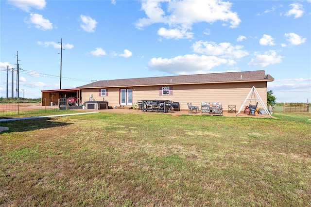 5097 County St Unit 2580, Hinton, OK 73047 - back of house featuring a patio